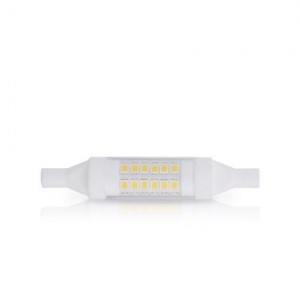 Lámpara led lineal SMD silicona 9W 118 mm R7S 230V  6000K  gsc 