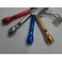 Linterna led metálica aluminio  colores variados 26x140 mm E034 EMOS