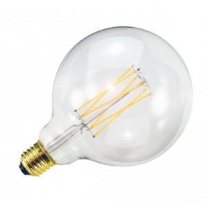 Lámpara globo filamento led clara 4W E-27 2200K regulable Metalarc